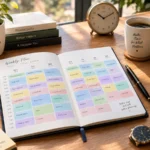 Professional developing an effective timetable